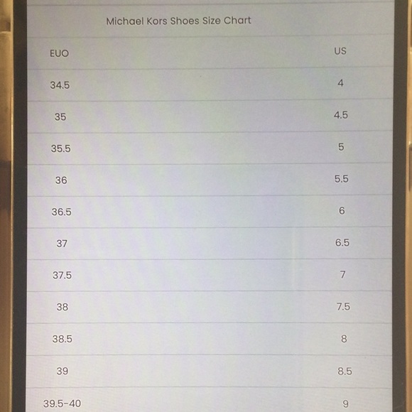 EUC Michael Kors Black Shoes Heels 38 1/2 Made in Italy - Picture 16 of 16